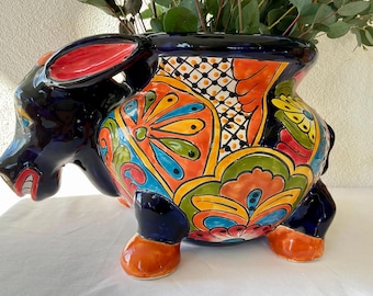 Talavera Esel Topf.