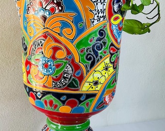 Olla de copa de Talavera