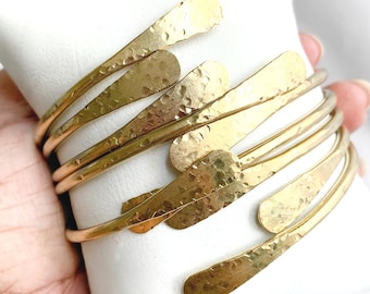Set of 5 Modern Cuff Bracelets