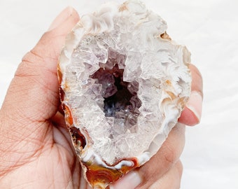 Brazilian Crystal Geode Specimen