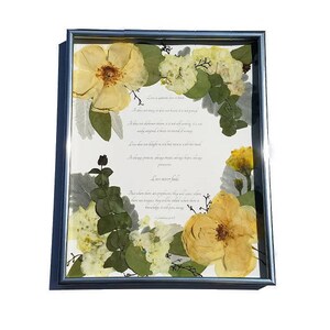 Wedding Flower Preservation Real Pressed Flower Anniversary Gift Bouquet Preservation image 1