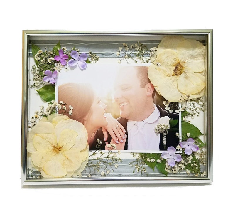 Wedding Flower Preservation Real Pressed Flower Anniversary Gift Bouquet Preservation image 6