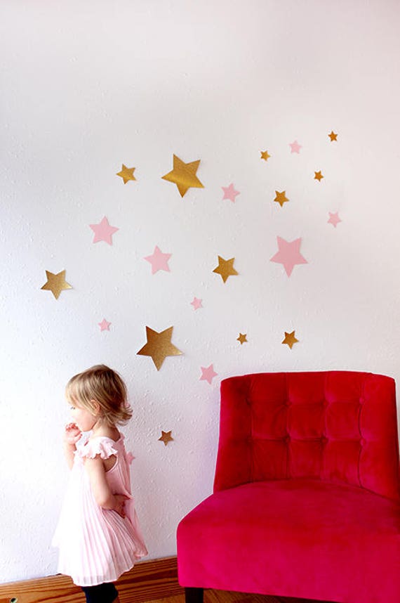 Twinkle Twinkle Little Star Wall Art or Photo Backdrop. Jumbo Star Wall Confetti 24CT. Il_570xn