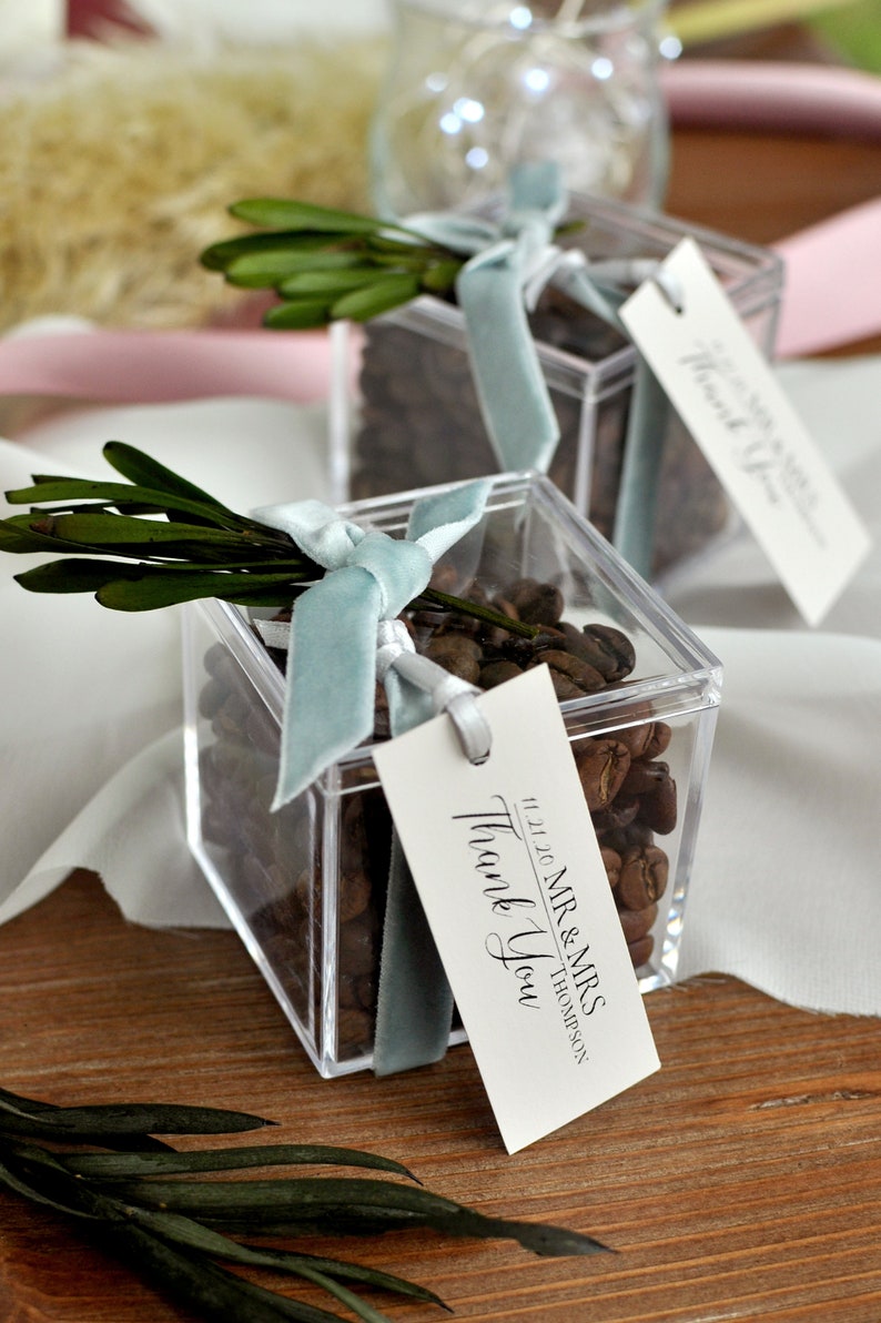 Favores de boda para invitados 1 juego de 10. Cajas de ...