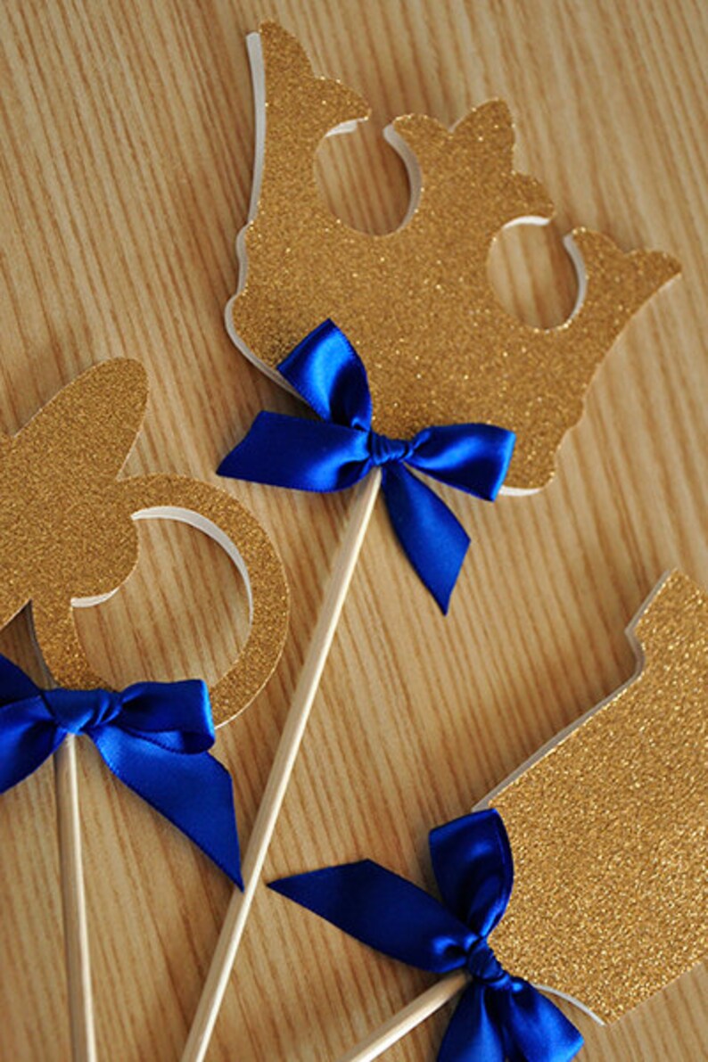 royal prince baby shower party favors