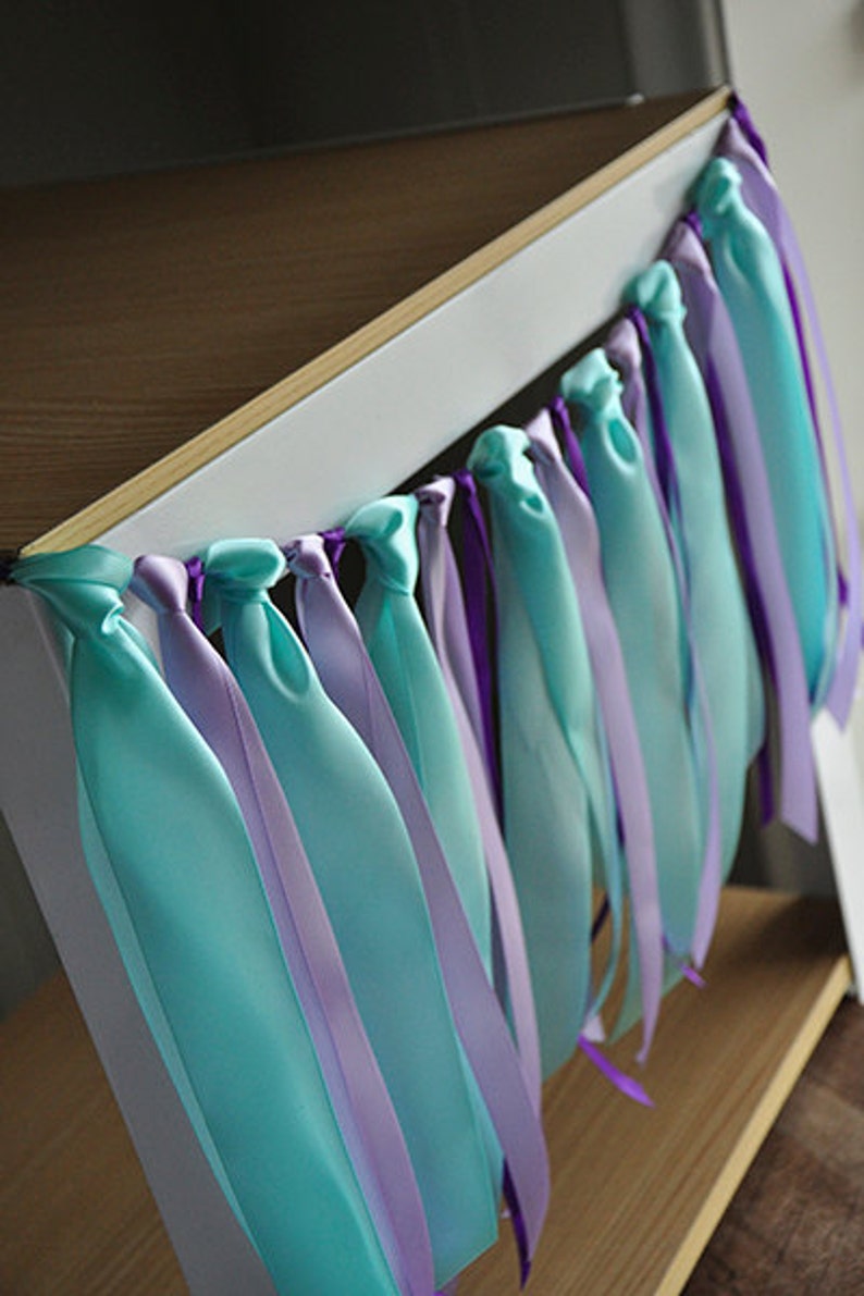 Under the Sea Party Supplies Ribbon Highchair Garland.