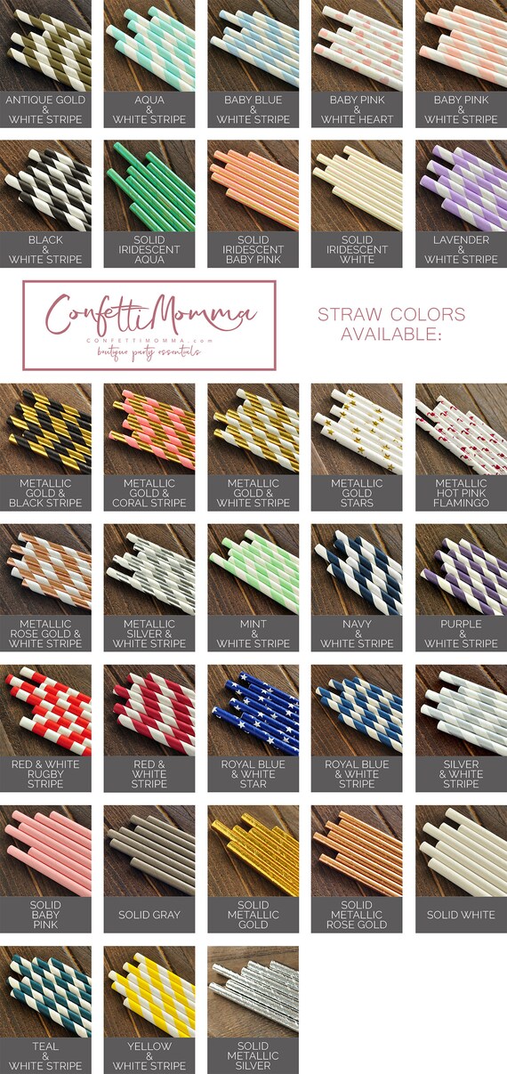 Metallic Gold Straws with Gold 40. 40th Birthday Decoration Straws 10CT