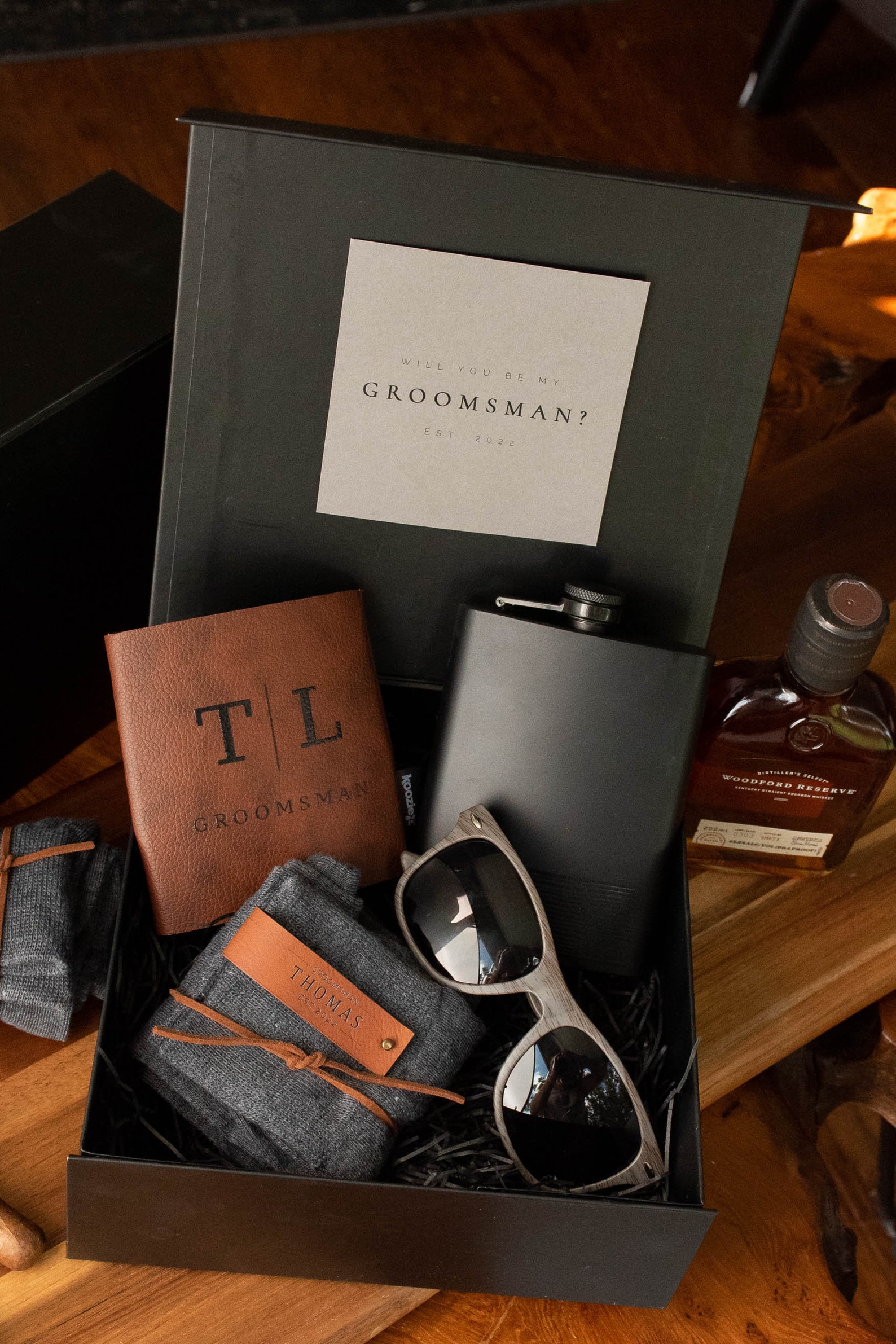 Groomsmen Gift Box SetLarge. QTY. 1 FILLED Box Etsy