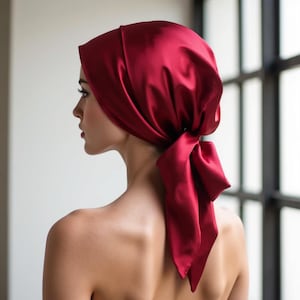 リボン付きサテンスリープボンネット、女性用シルクヘアラップ、巻き毛や縮れ毛用保護サテンナイトキャップ、縮れ防止スリープキャップ