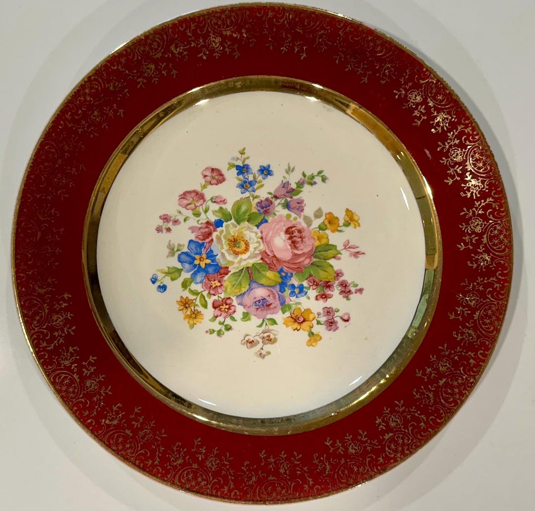 Aristocrat By Salem China Co 23 Karat Gold