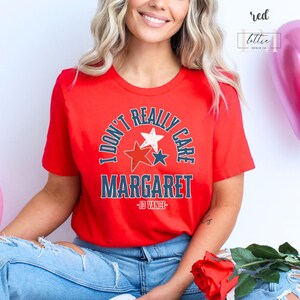 Don&#39;t Really Care Margaret Shirt, Funny Political Shirt, JD Vance T-Shirt, Vance Quote Shirts, Funny Vice President Meme, Conservative Gift