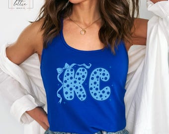 Kansas City Baseball Women's Tank, Kansas City Baseball Tank Top, KC Baseball T-shirt, baseball shirt, Kansas City Baseball Gift, Gift Women