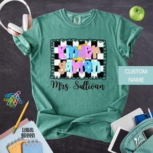 Kindergarten Team Shirts, Kindergarten Crew, Hello Kindergarten, Kindergarten Teacher Tee, Kindergarten tshirt, Teacher Back to school Shirt
