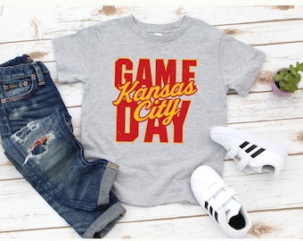 Youth Kansas City Sweatshirt, Kansas City Sweatshirt for Girls, Kansas City Football Shirt, Kids Kansas City Shirt, Kansas City Kids T-Shirt