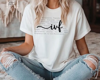 IVF Gifts, IVF Shirt, Transfer Day T-shirt, Ivf Mom Gift, IVF Eat Sleep Repeat shirt, Ivf Shirt Miracle, Ivf Egg Retrieval, Ivf Sweatshirt
