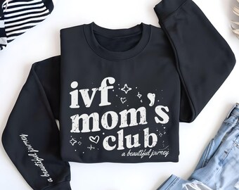 Ivf gift, Lucky Transfer Day Shirts, IVF Embryo shirt, Ivf Mom's Club, Ivf Social Club IUI Shirt, Gift For IVF, funny ivf support sweatshirt