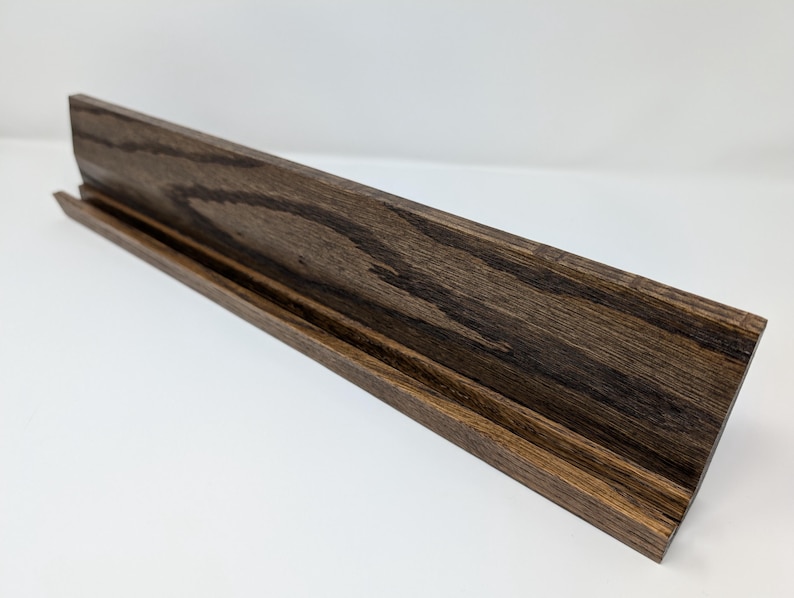 2 in 1 Wooden Trading Card Display Shelf/Stand image 3