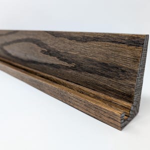 2 in 1 Wooden Trading Card Display Shelf/Stand image 2