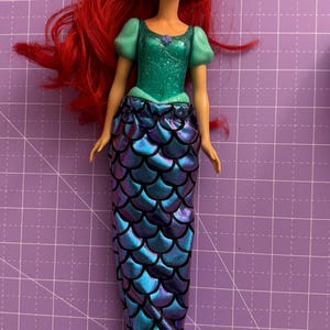 Mermaid Tail for Disney Princess and Barbie Doll