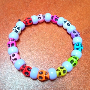 VOOMOLOVE 1000 PCS Pony Beads - Black/White/Grey, 6x9mm For Hair Braids & Crafts