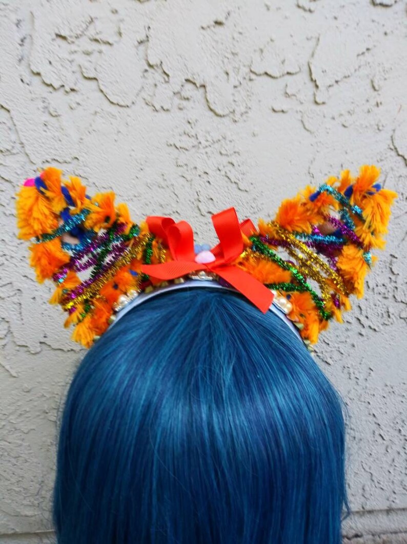 Pipe Cleaner Cat Ears Headband Unique Cat Ears Etsy