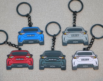 Civic Molded Keychain for Type R Owners | Perfect Gift for Honda Civic Enthusiasts