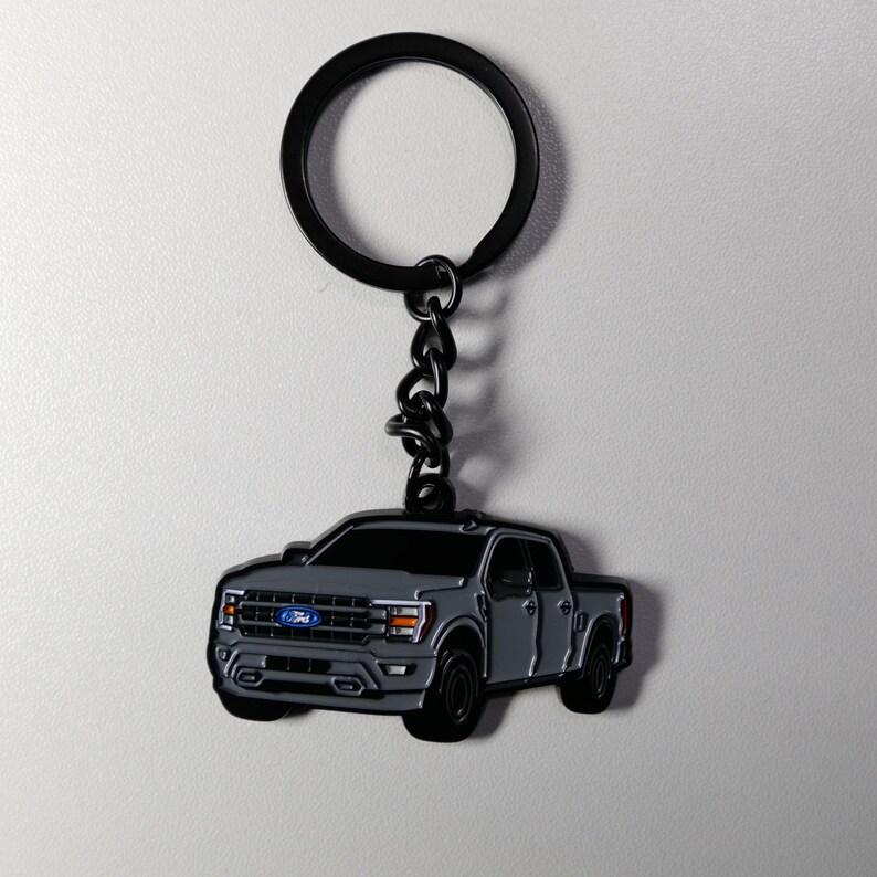 F100 Key Tag Ford F-150 Metal Keychain – Premium Molded Key Tag for F150 Owners - Etsy