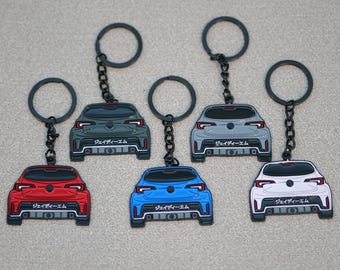 Corolla GR Molded Keychain for Corolla GR Owners | Perfect Gift for Toyota Corolla Enthusiasts