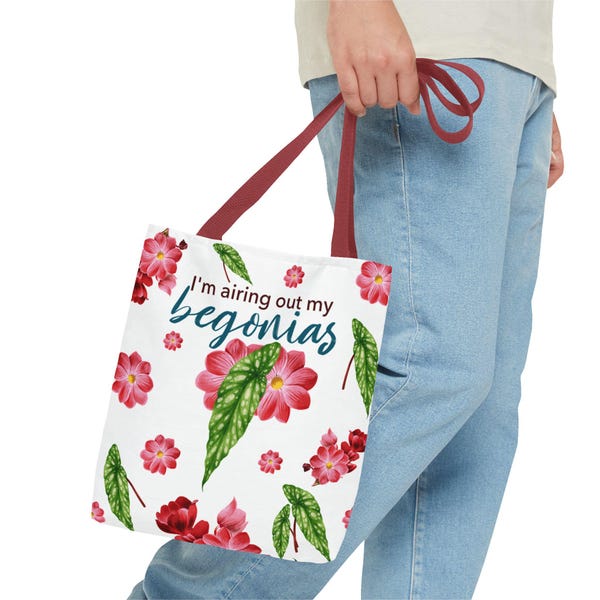 Airing Out My Begonias Bag OFFICIALLY LICENSED by KF Breene
