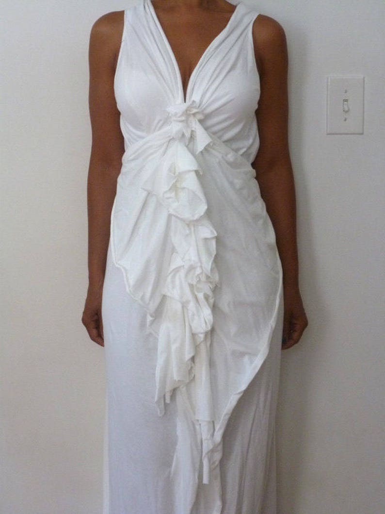 Purple cotton lycra dress with one shoulderlayered dressDesigned by Cheryl Johnston