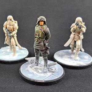 Star Wars Shatterpoint - Maximum Firepower Squad - Pro Painted - Klaar voor tafel - 4 miniaturen met kaarten
