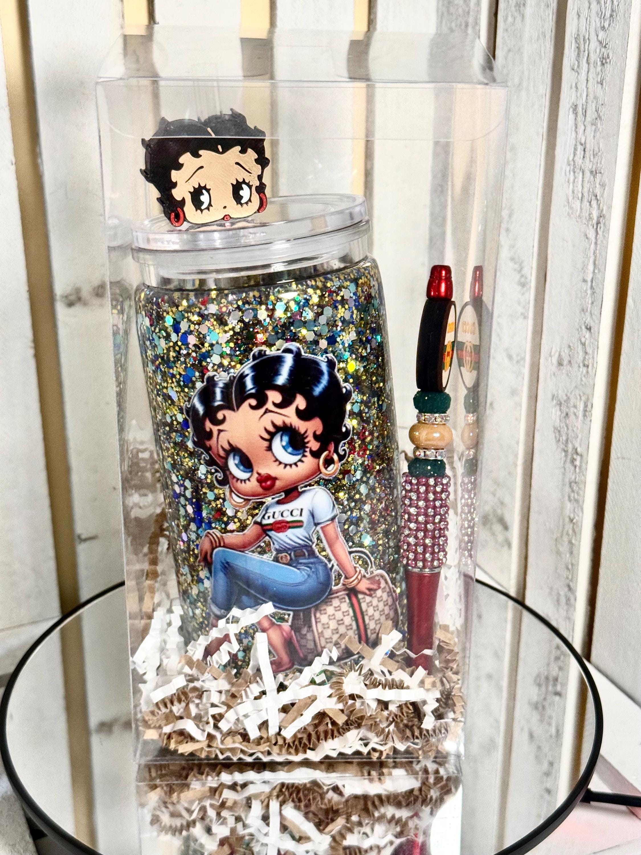 Betty Boop Snow Globe Tumbler - Etsy