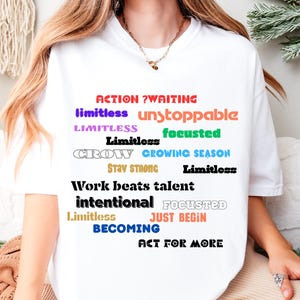 Unstoppable, Focused: Take Action & Hard Work Surpasses Talent