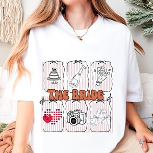 Personalisiertes Verlobungs-Shirt für die Braut