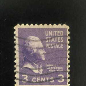 ジョージワシントン5セントブルー米国郵便1962年使用済切手 Cent thomas jefferson stamp - Etsy 日本