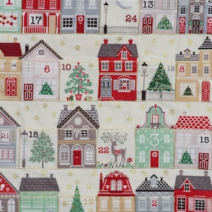 Advent Calendar for Kids or Adults, Personalized options, hanging sleeve and pockets image 3