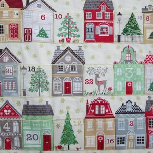 Advent Calendar for Kids or Adults, Personalized options, hanging sleeve and pockets image 6
