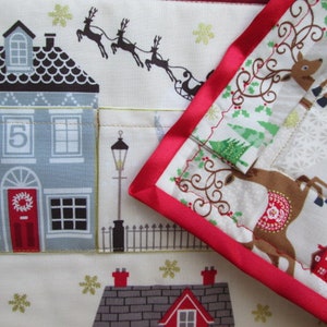 Advent Calendar for Kids or Adults, Personalized options, hanging sleeve and pockets image 4