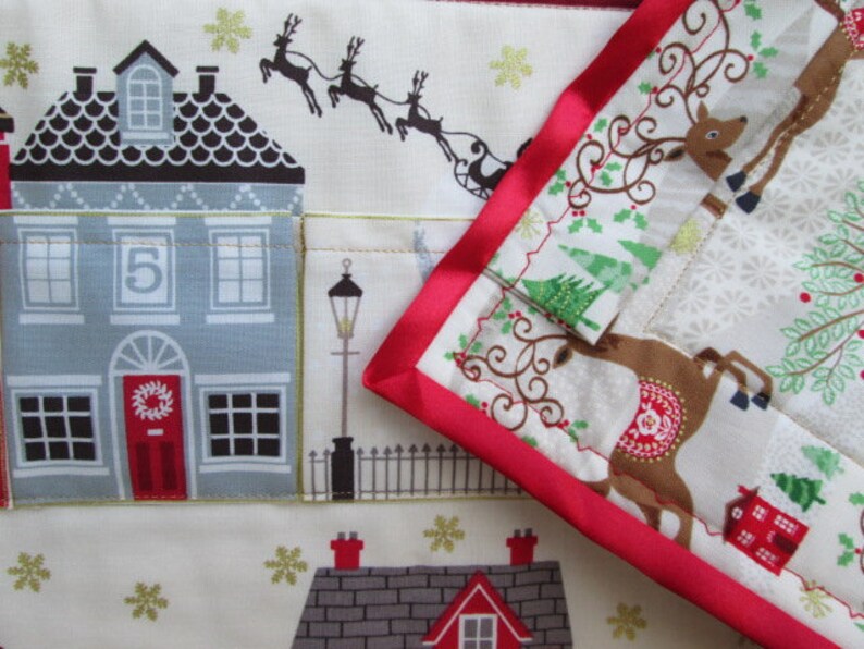 Advent Calendar for Kids or Adults, Personalized options, hanging sleeve and pockets image 4