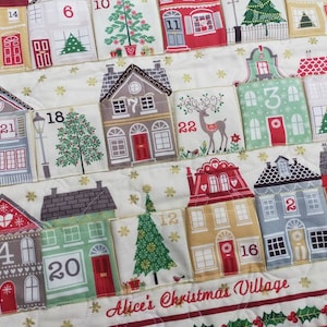Advent Calendar for Kids or Adults, Personalized options, hanging sleeve and pockets image 10