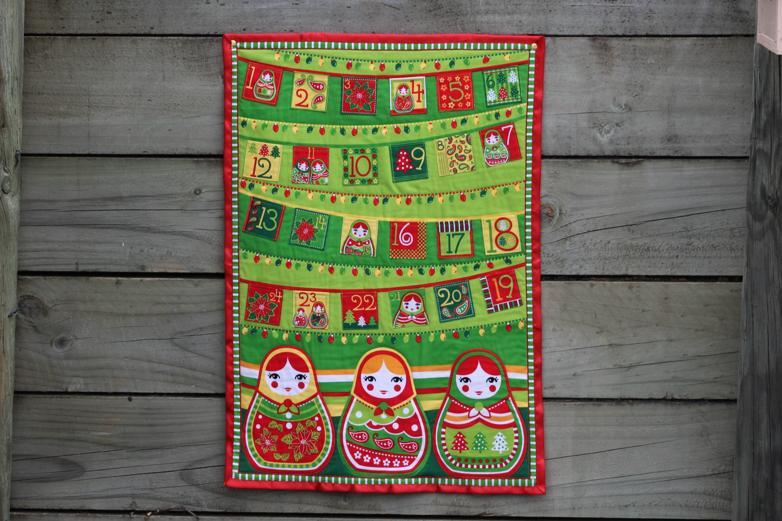 Advent Calendar Christmas Babushka Dolls, Can Be Personalized - Etsy Hong Kong