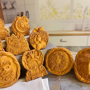 Handcrafted Terracotta Brown Sugar Keepers | Keep Breads Soft & Fresh | Essential Oil Diffusers
