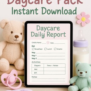 Relatório Diário Creche | Inspirado em Montessori | Incentiva a independência | Aumenta a confiança do seu filho | Dicas para os pais