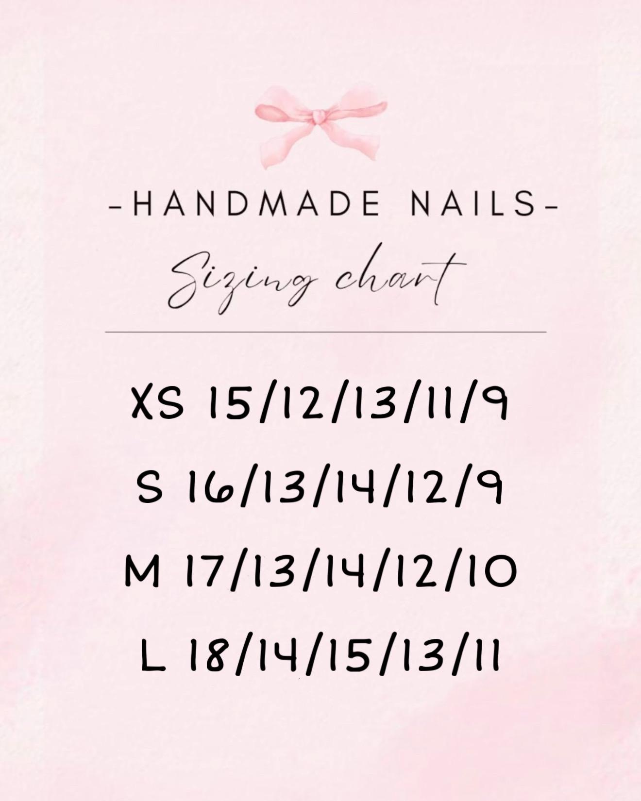 blue-strip-polka-dot-nails-custom-press-on-nails-hand-made-press-on