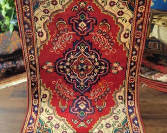 Vintage Anatolian Turkish Rug | Village Made Wool Rug