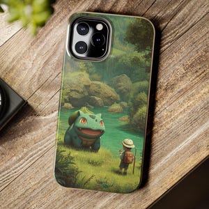 Pokemon-Inspired Phone Case, Anime Phone Case, Kawaii Gamer Gift