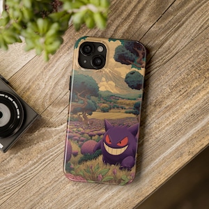 Pokemon-Inspired Phone Case, Anime Japanese Phone Case, Kawaii Gaming Gift, 90s Japanese Aesthetic iPhone & Samsung Case