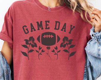 Football Game Day Shirt, Comfort Colors Football Shirt, Football Shirt, Game Day Tee, Tailgating Tee, Fall Football Shirt, Football Fan Gift