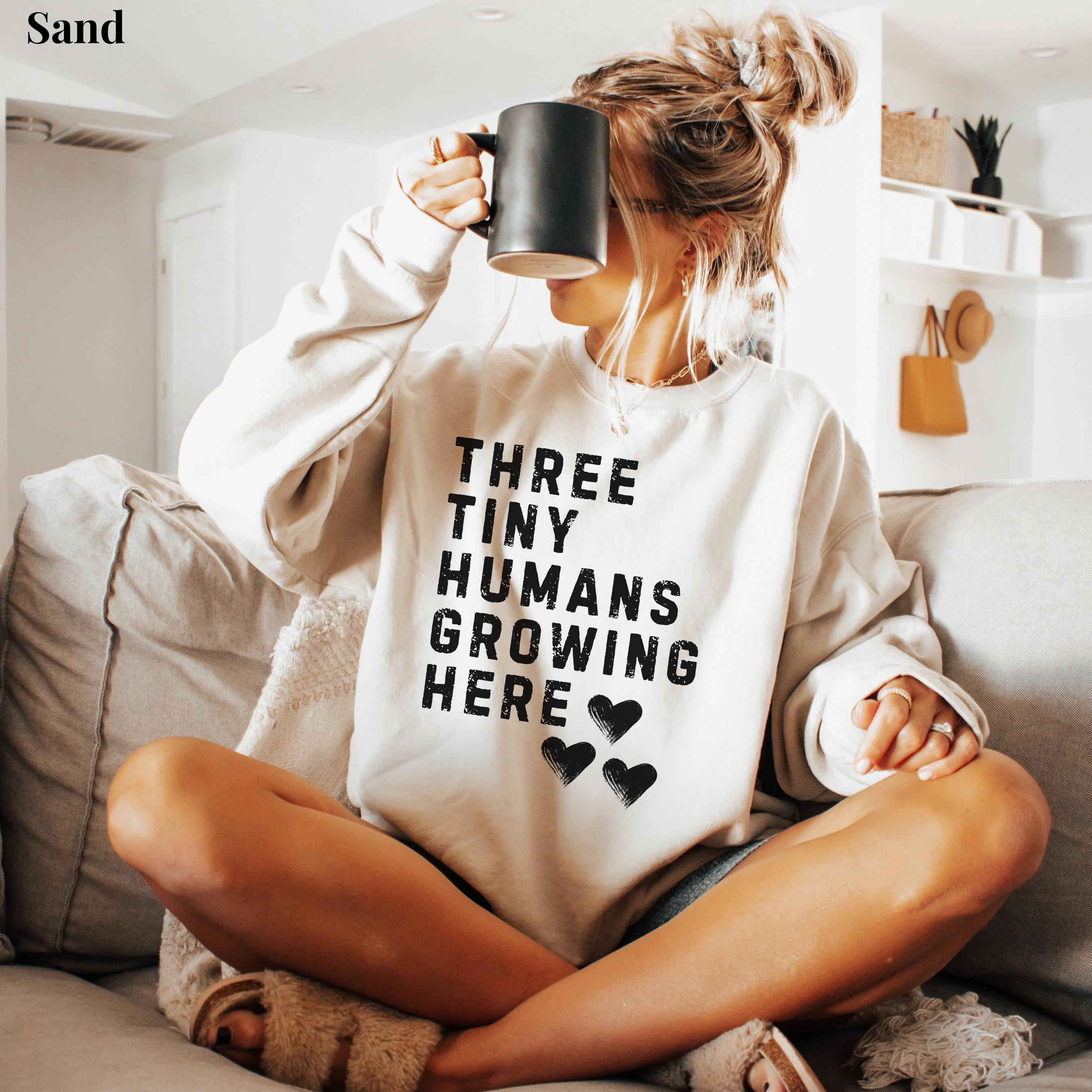 Mom of Three Sweatshirt - Etsy