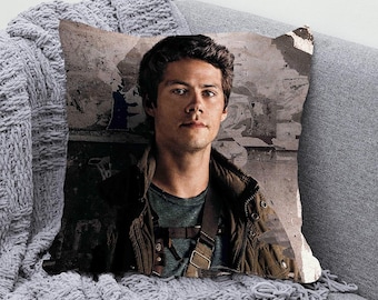 The Maze Runner Thomas Pillow Dylan O'Brien Cushion Cover Bedroom Decorations For Fans